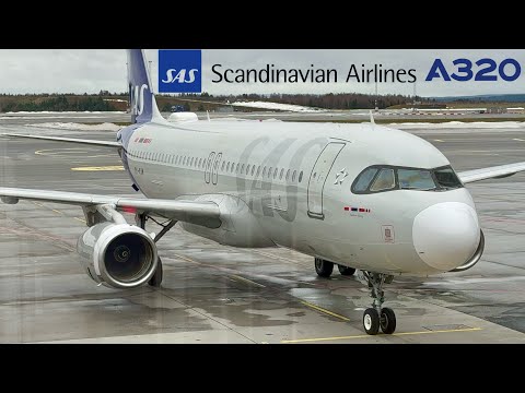4K SAS Escandinavo A320 Classe Econômica 🇳🇴 Oslo OSL - Estocolmo ARN 🇸🇪 [RELATÓRIO COMPLETO DE VOO]