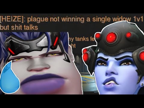 Tilting the enemy team with Widowmaker - Aimbottz Gameplay