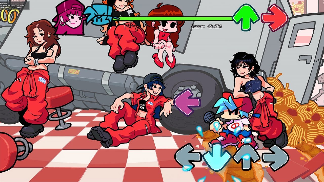 FNF Spaghetti Gameplay