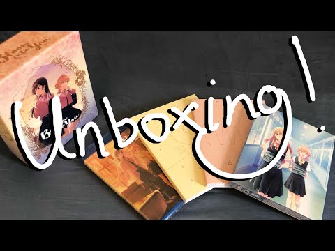 Bloom Into You Premium Box Set Unboxing