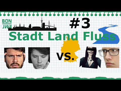 Stadt Land Fluss online #3 mit Matteo und Leon VS  TouristHistories und Andi