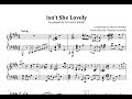 Isn T She Lovely Piano Transcription Terrence Shider