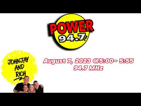 JJR Sweepers Legal IDs KEWB POWER 94.7 (Anderson, CA)