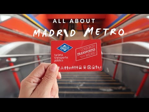ALL ABOUT MADRID METRO | Vlog 2019