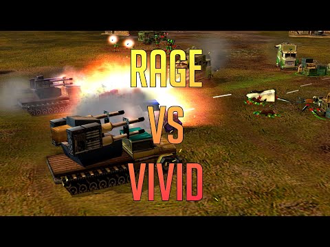 MaD RaGe vs ViViD - GLA vs Stealth & GLA vs Infantry - C&C Generals Zero Hour