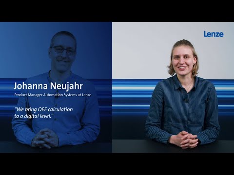 OEE calculation & Downtime tracking by Lenze