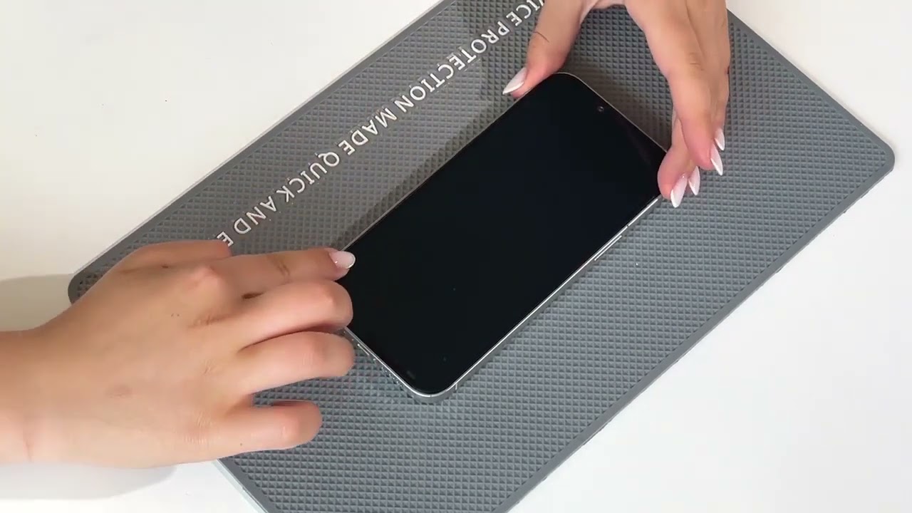 Захисне скло 5D Anti-static Panda (тех.пак) для Apple iPhone 14 Pro (6.1"), Чорний