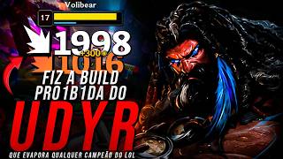 FIZ A BUILD PRO1B1DA DE UDYR QUE EVAPORA QUALQUER UM KKKKK