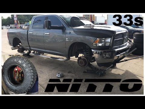 NITTO Trail Grappler M/T 33’s on Dodge Ram