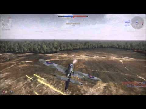 War Thunder Hurricane 40mm stock to mastered