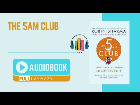 [Audiobook] 5 AM Club | Robin Sharma | book to success