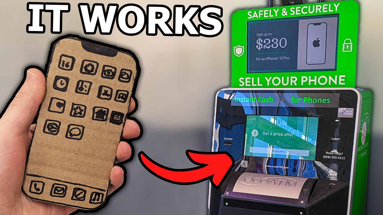 Selling FAKE phones to a Walmart ATM... WHAT HAPPENS?