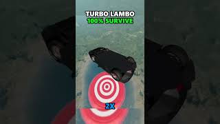 Which car can jump to the circle and survive? #beamngdrive  #beamng   #cars  #automobile  #shorts