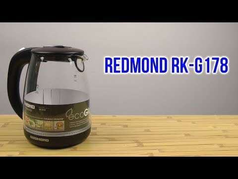 Электрочайник REDMOND RK-G178 черный - Видео