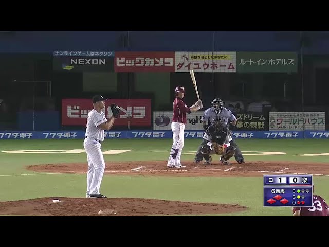 【6回表】イーグルス・藤田 完璧に捉えて逆転打を放つ!! 2016/8/9 M-E