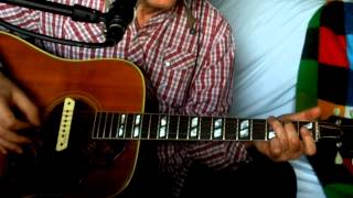 Hanging Up My Heart ~ Emmylou Harris - Rodney Crowell ~ Cover w/ Gibson Hummingbird & Bluesharp