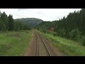 9 56 Hours Train Journey To The Norwegian Arctic Circle SUMMER 1080HD SlowTV