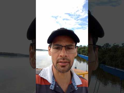 Cruzando o enorme Rio Juruena! Balsa entre Cotriguaçu e Nova Bandeirantes