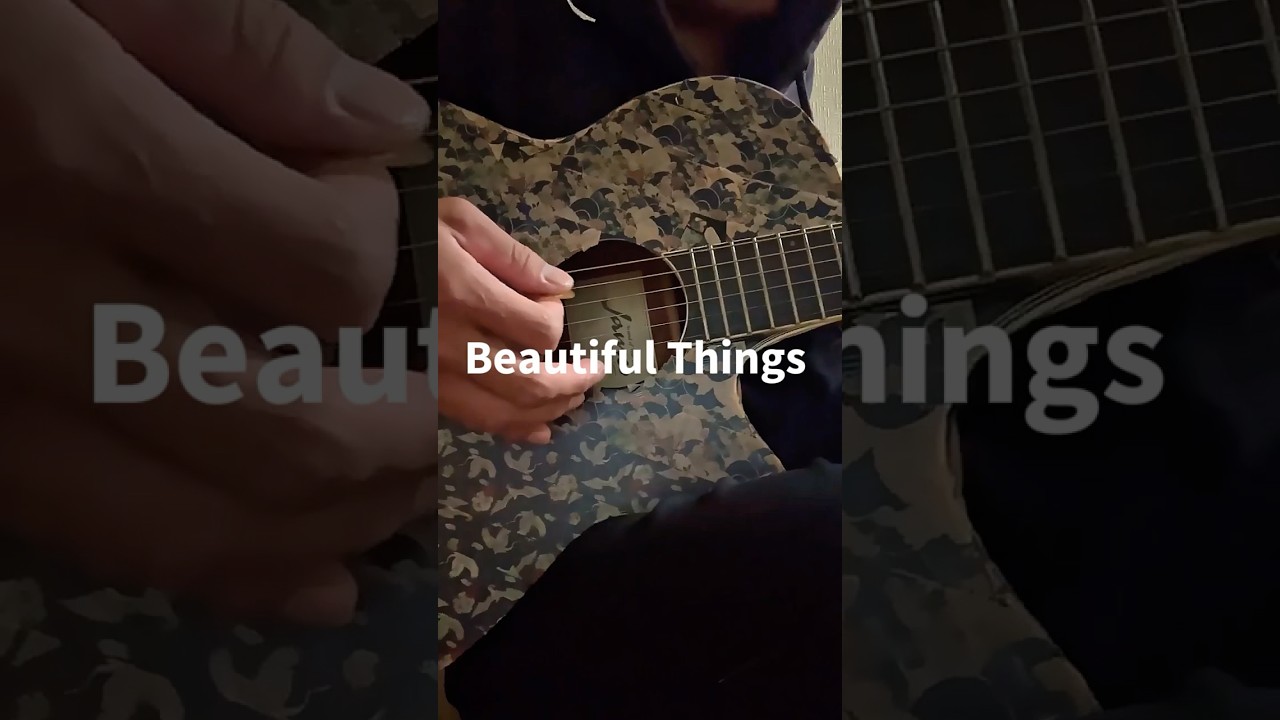 魂が揺さぶられるってんだ。Benson Boone/Beautiful Things#サカキナオ  #弾き語り #fyp #cover #アコギ