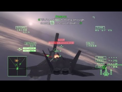 ACE COMBAT 5 playthrough w/cutscenes mission 27+: The Unsung War,ending & post-game features.