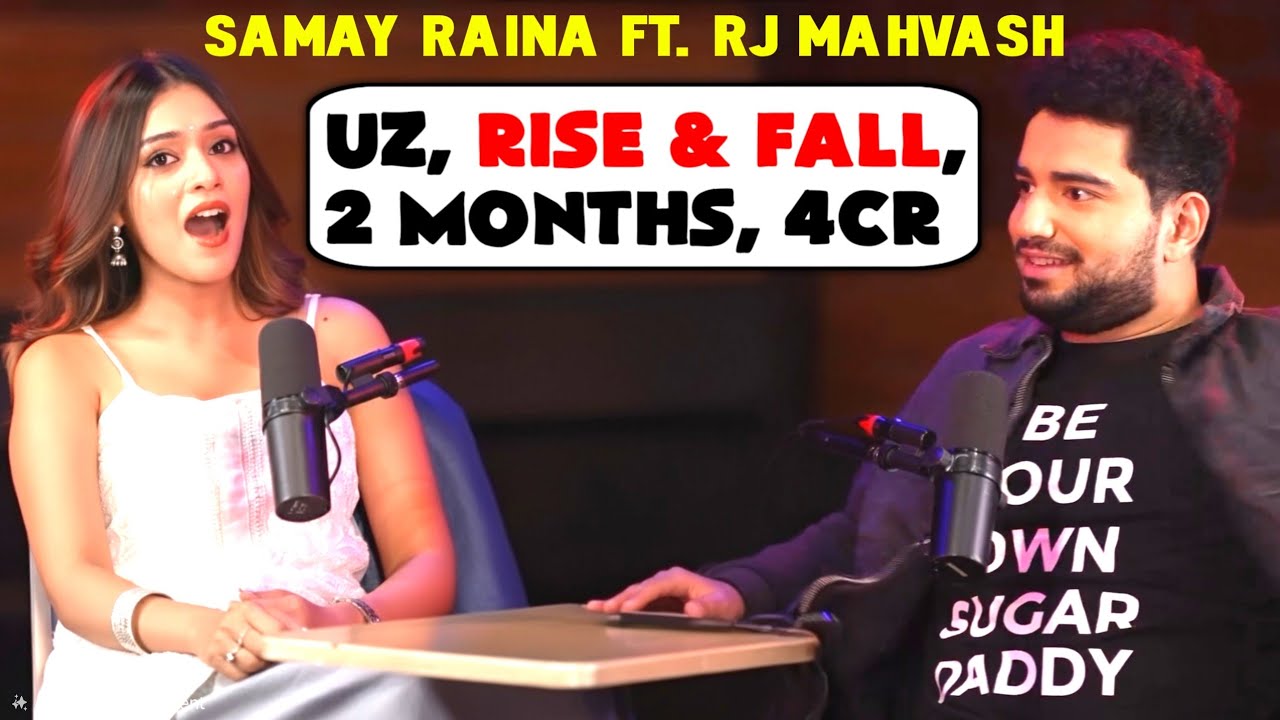 Be your own sugar Daddy 💀 | Samay Raina podcast with Rj Mahvash troll Yuzi chahal & Dhanashree Verma