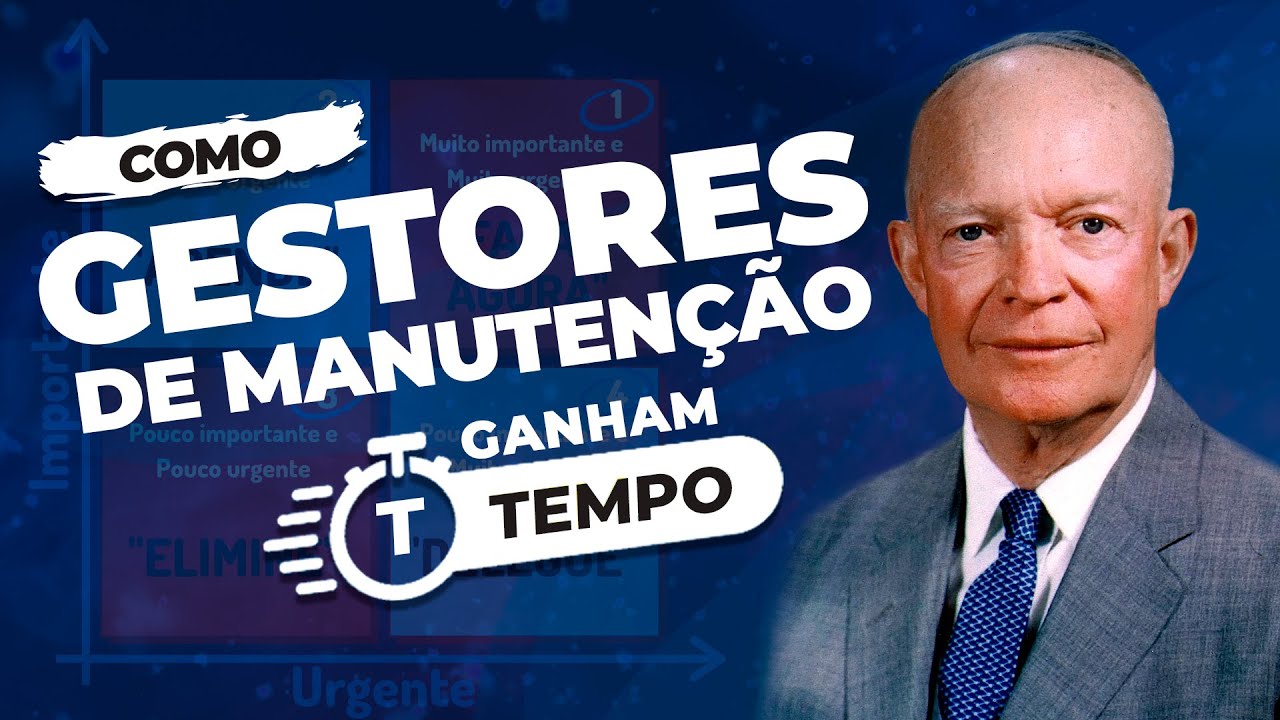 Matriz de Eisenhower para Gestores de Manutenção: Ganhe MAIS TEMPO e PRODUTIVIDADE