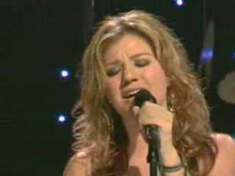 Kelly Clarkson - Because of you - Live