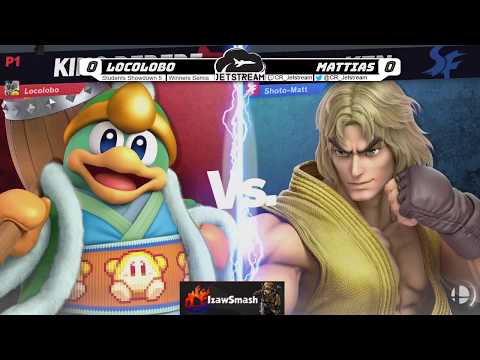 Students Showdown 5 Winners Semis - LocoLobo (DeDeDe) Vs. Mattias (Ken) Smash Ultimate - SSBU