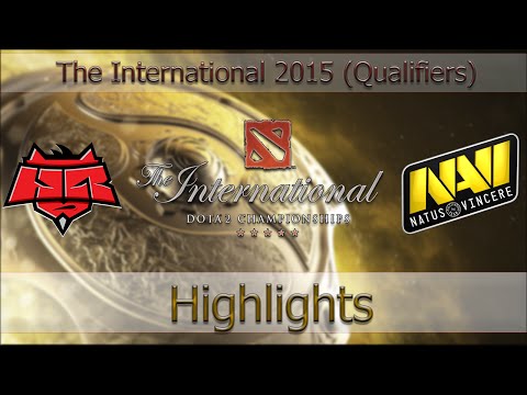 Highlights - Na'Vi vs. HellRaisers (The International 2015 Qualifiers)