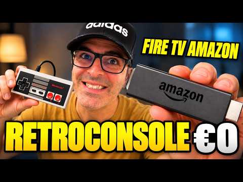 Trasforma il Fire TV Stick in una console retrogaming: 8 minuti, zero euro