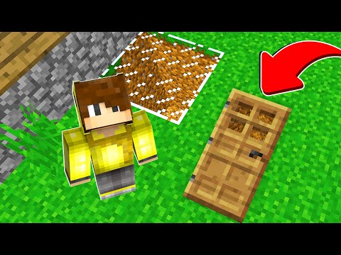 YERİN İÇİNDE GİZLİ GEÇİT BULDUM! 😱 - Minecraft