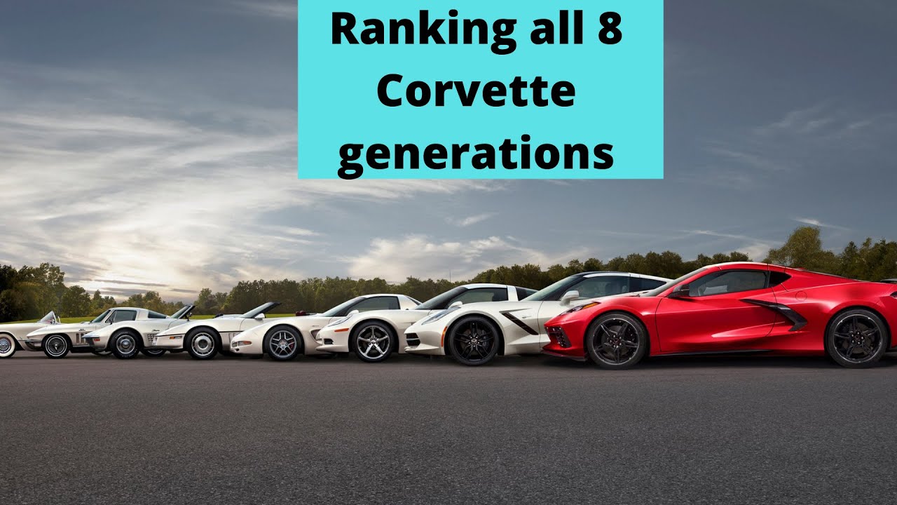 Ranking all 8 Corvette generations