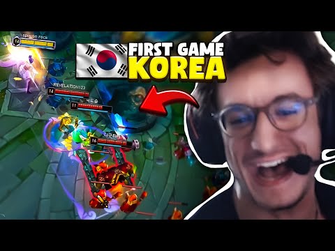 MY FIRST GAME IN KOREA WAS A BANGER!