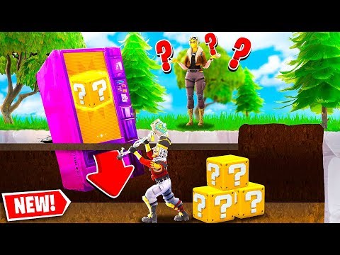 LA NUOVA SFIDA CON I LUCKY BLOCK DI FORTNITE!!