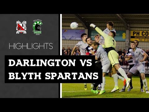 Darlington 1-1 Blyth Spartans - Vanarama National League North - 2018/19