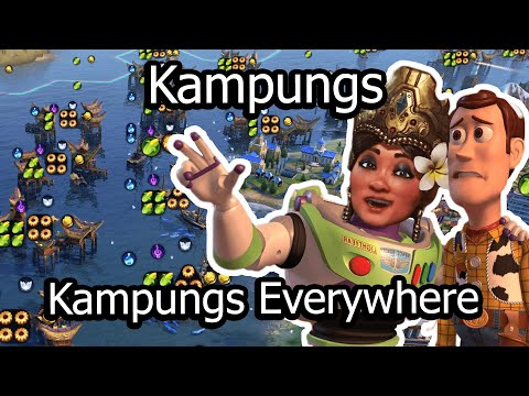 DEITY I May Have Spammed Kampungs A Little Too Hard As Gitarja - Civ 6 Indonesia Pt. 1
