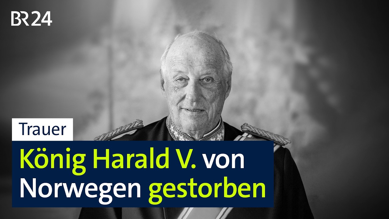 Norwegen trauert um Harald V. - Haakon VIII. ist neuer König | BR24