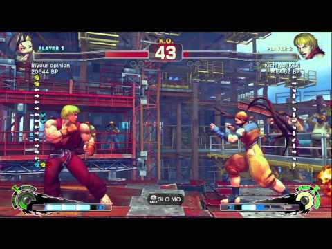 Iyo [Ibuki] vs KichijyojiKEN [Ken] SSF4 Japanese Online Ranked Matches - TRUE-HD