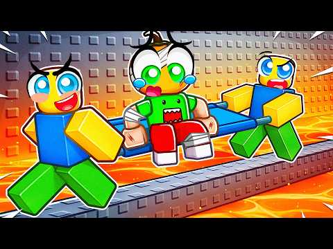 HER SANİYE +1 Hız Kazanıp HASTANEYE Yetişmeliyim! 🏥 | Roblox