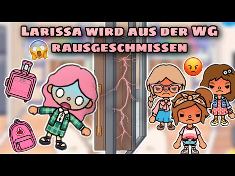 PART 4 ​​| LARISSA GETS KICKED OUT OF THE SHARED APARTMENT 🥳 | STORY | TOCA BOCA SHARED APARTMENT...
