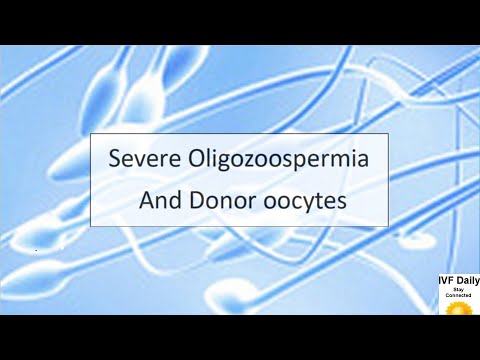 Oligozoospermia and IVF with donor oocytes and PGT-A