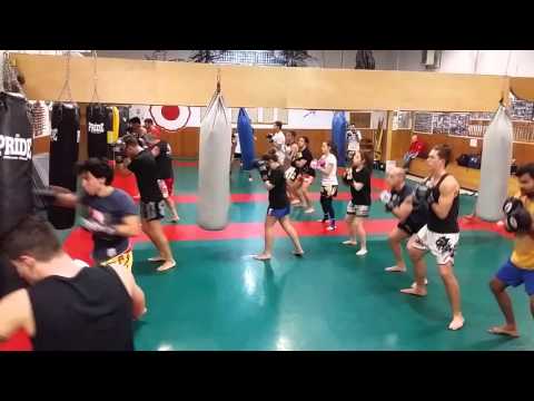 Training at Dojo Kenshiro Abbe 1988 PRATO