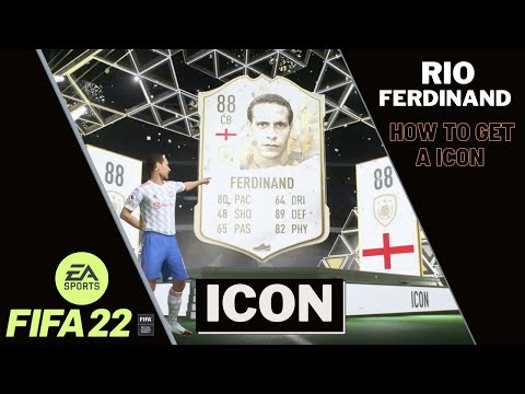 RIO FERDINAND ICON (88) FIFA 22 ULTIMATE TEAM!