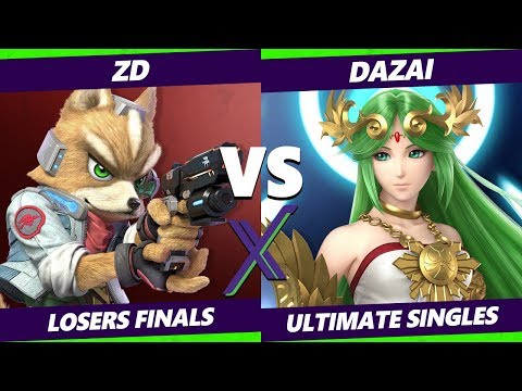 Smash Ultimate Tournament - Dazai (Palutena) Vs. ZD (Fox, Wolf) S@X 331 SSBU Losers Finals
