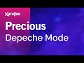 Precious - Depeche Mode | Karaoke Version | KaraFun