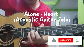 Download lagu Alone - Heart  (Simplified Acoustic Guitar Solo) mp3