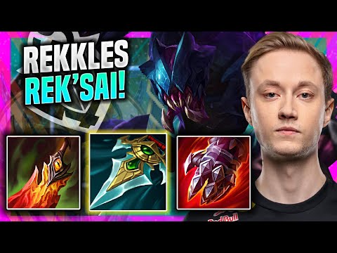 REKKLES PERFECT GAME WITH REK'SAI! - G2 Rekkles Plays Rek'Sai JUNGLE vs Kindred! | Season 11