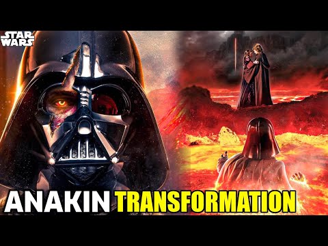 Anakin's SINISTER Thoughts While Being Burned & Transforming Into Vader - Star Wars Explained