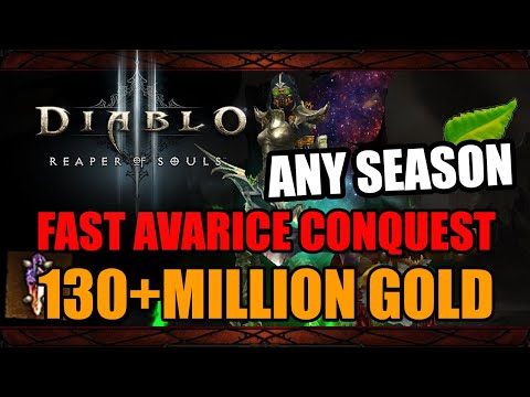 Diablo 3 Avarice Conquest