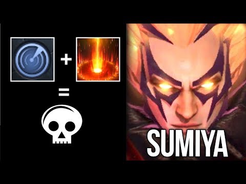 Sumiya Back to TOP 1 Invoker - 7.07 Patch WTF Sunstrike with Scan - Rampage Dota 2